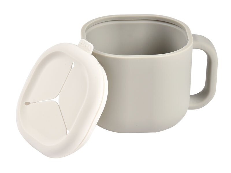 SNACK BOX Silicona Velvet Grey BEABA